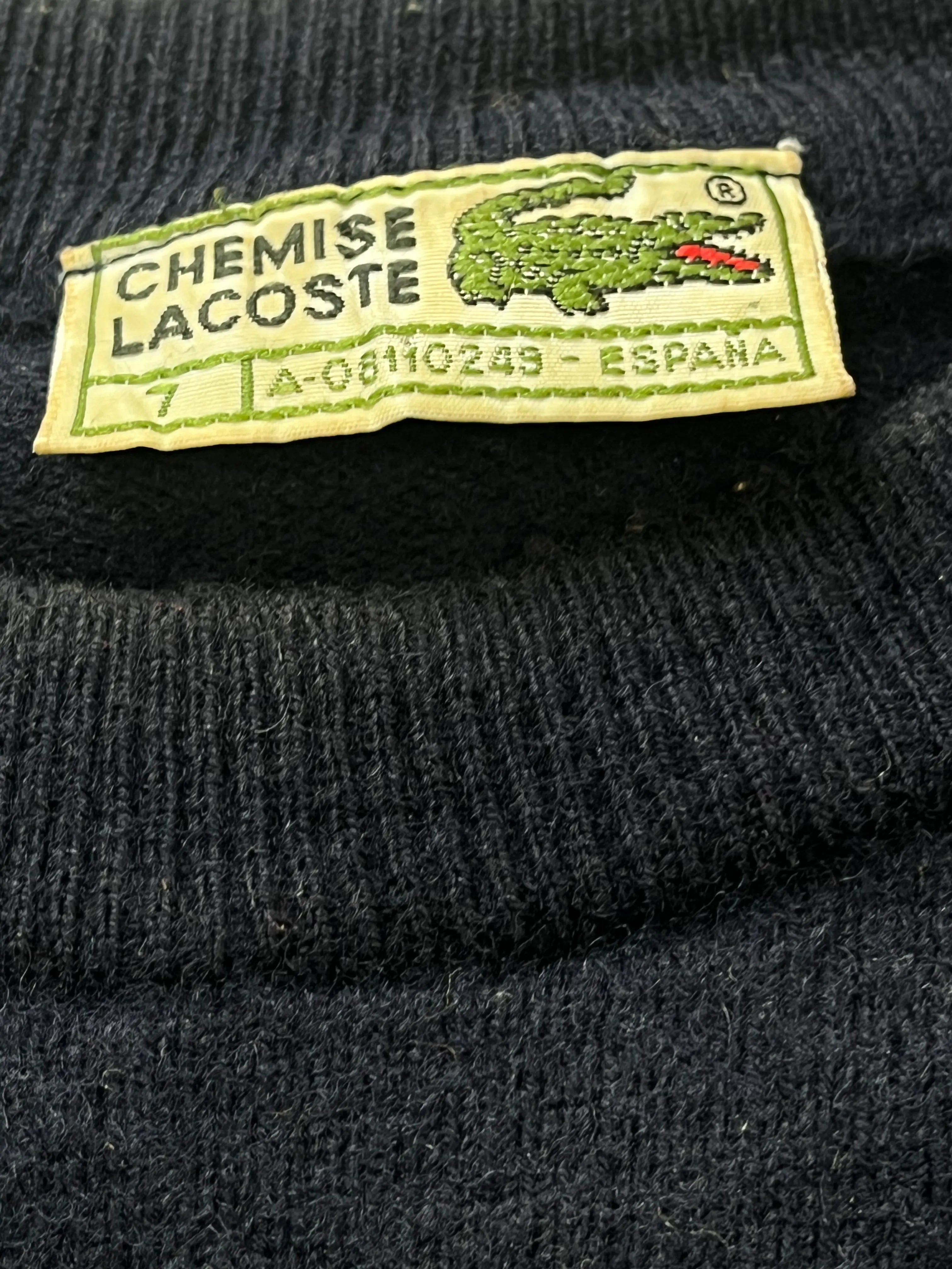 vintage Lacoste knittedsweater Lacoste
