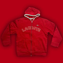 Cargar imagen en el visor de la galería, vintage Lacoste spellout sweatjacket Lacoste
