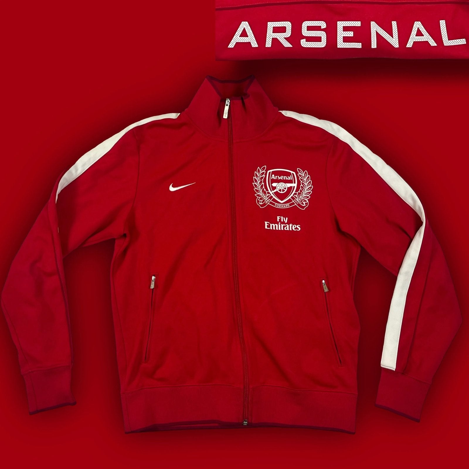 vintage Nike Fc Arsenal trackjacket Nike