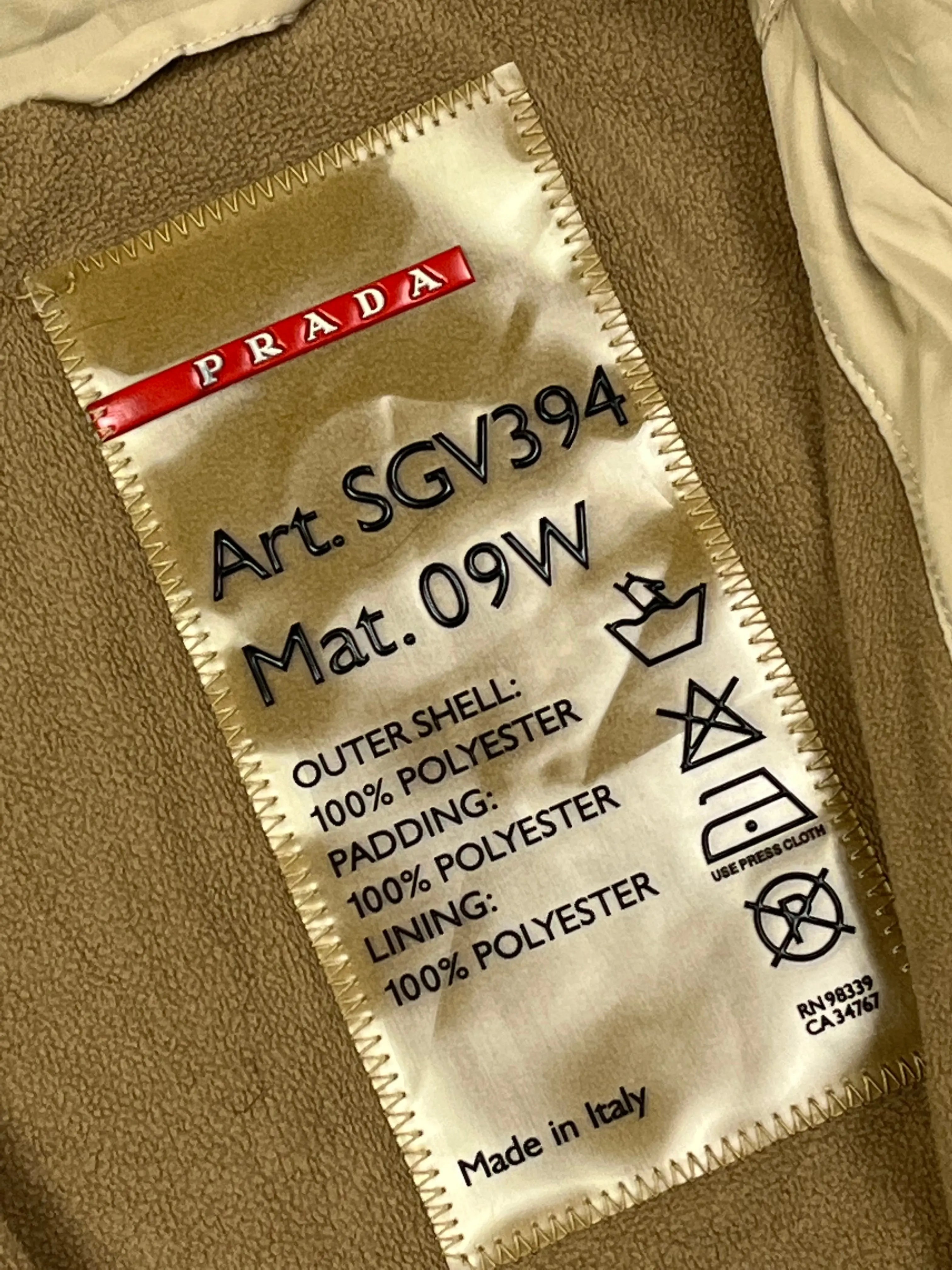 vintage Prada padded jacket Prada