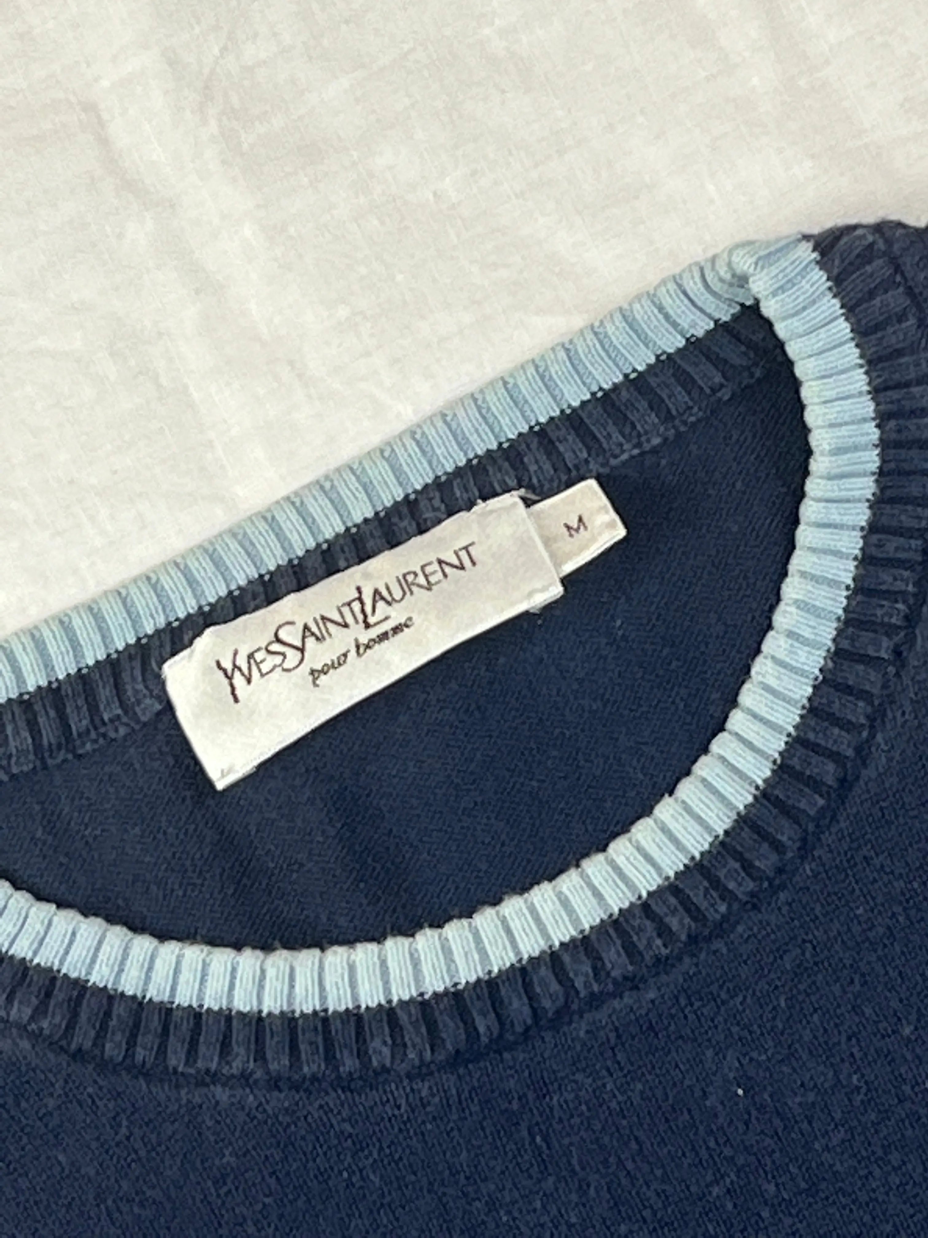 vintage Yves Saint Laurent knittedsweater Yves Saint Laurent