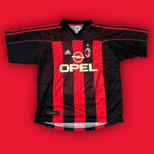 Carregar imagem no visualizador da galeria, vintage Adidas Ac Milan 2000-2001 home jersey {L-XL} - 439sportswear
