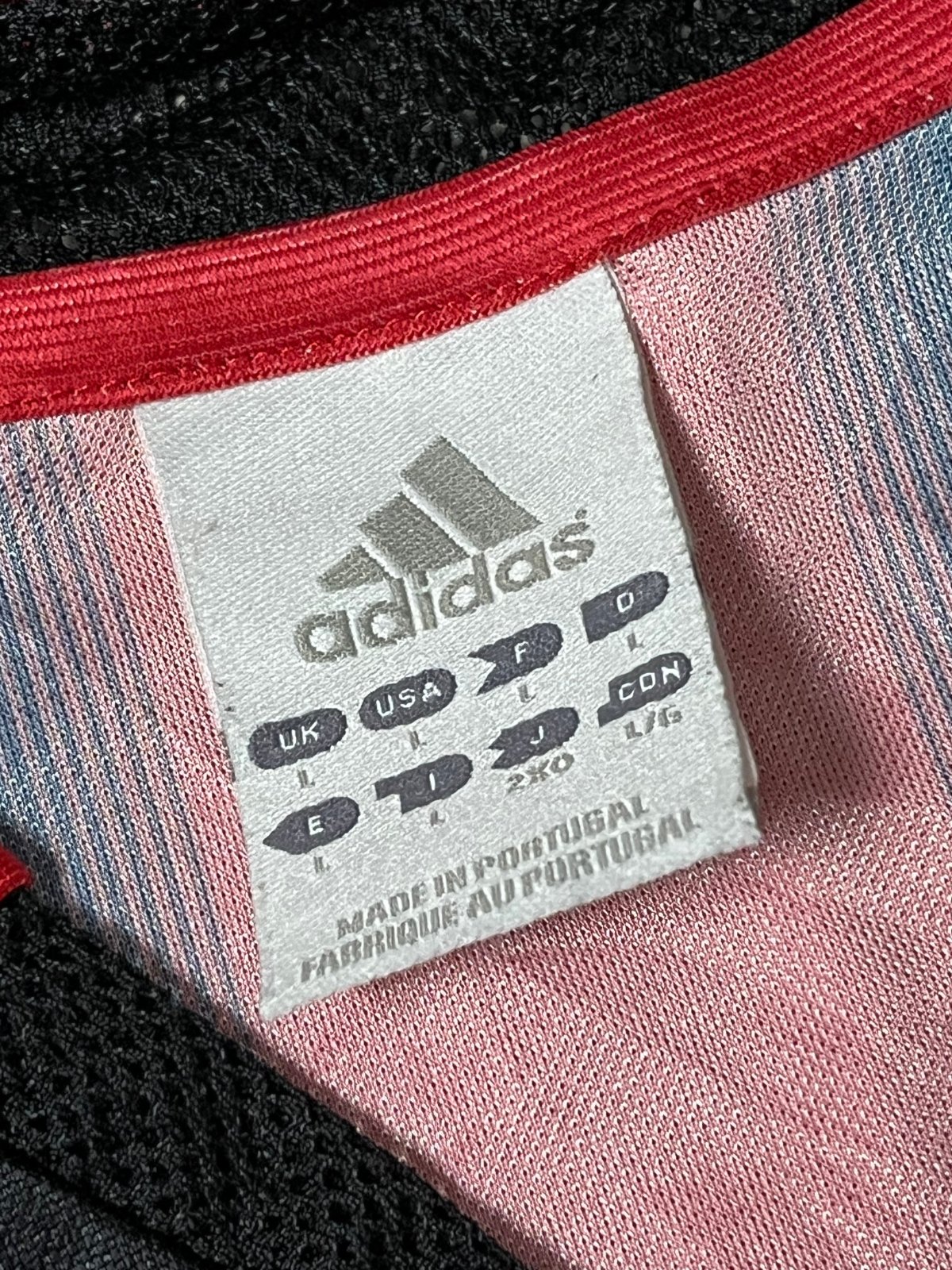 vintage Adidas Ac Milan 2004-2005 home jersey {L} - 439sportswear