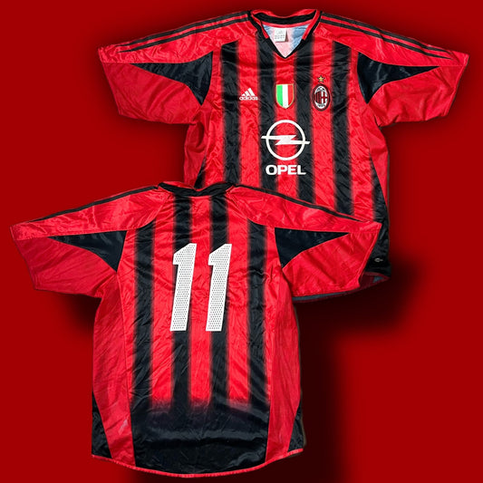vintage Adidas Ac Milan 2004-2005 home jersey {L} - 439sportswear