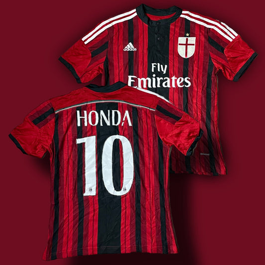 vintage Adidas Ac Milan HOND10 2015-2016 home jersey {L} - 439sportswear