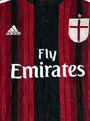 vintage Adidas Ac Milan HOND10 2015-2016 home jersey {L} - 439sportswear