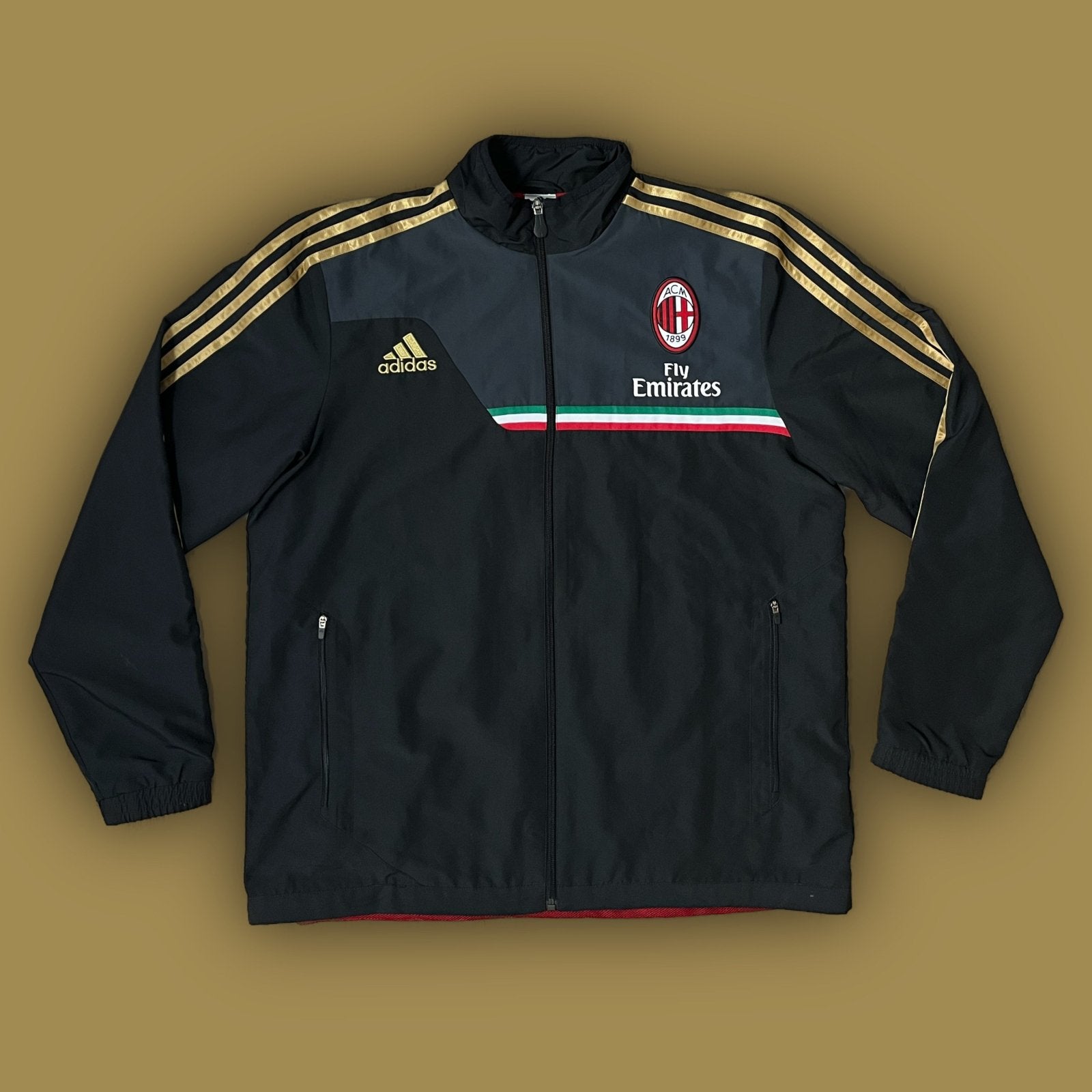vintage Adidas Ac Milan windbreaker {L} - 439sportswear