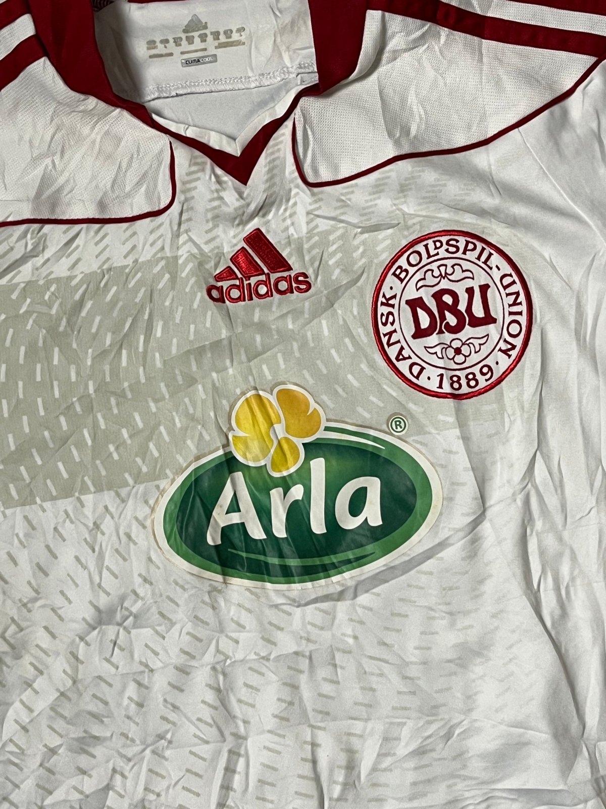 vintage Adidas Denmark trainingjersey {M} - 439sportswear