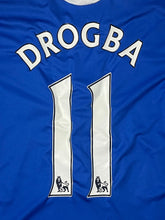 Carregar imagem no visualizador da galeria, vintage Adidas Fc Chelsea 2011-2012 home DROGBA11 jersey {L} - 439sportswear
