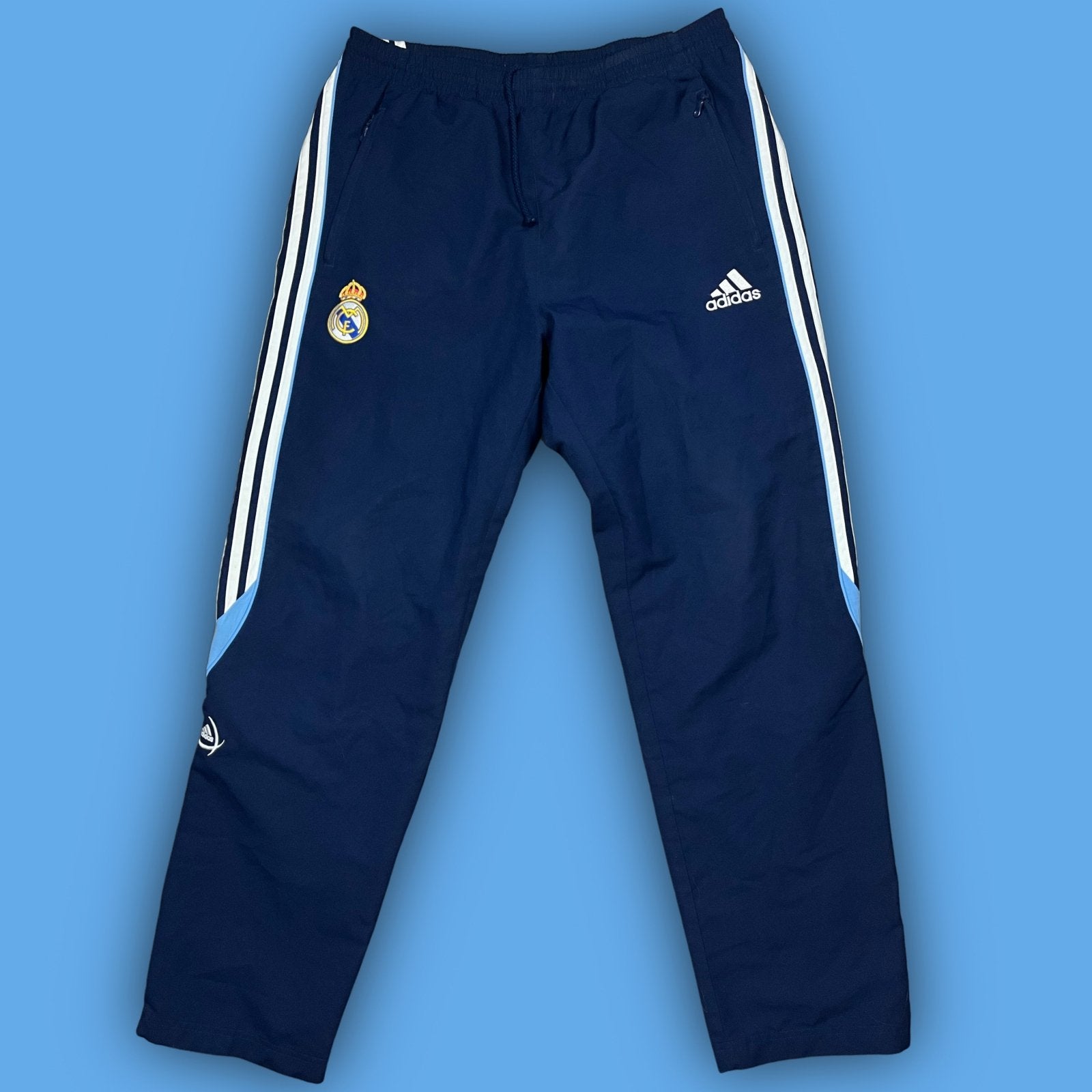 vintage Adidas Fc Real Madrid trackpants {L-XL} - 439sportswear