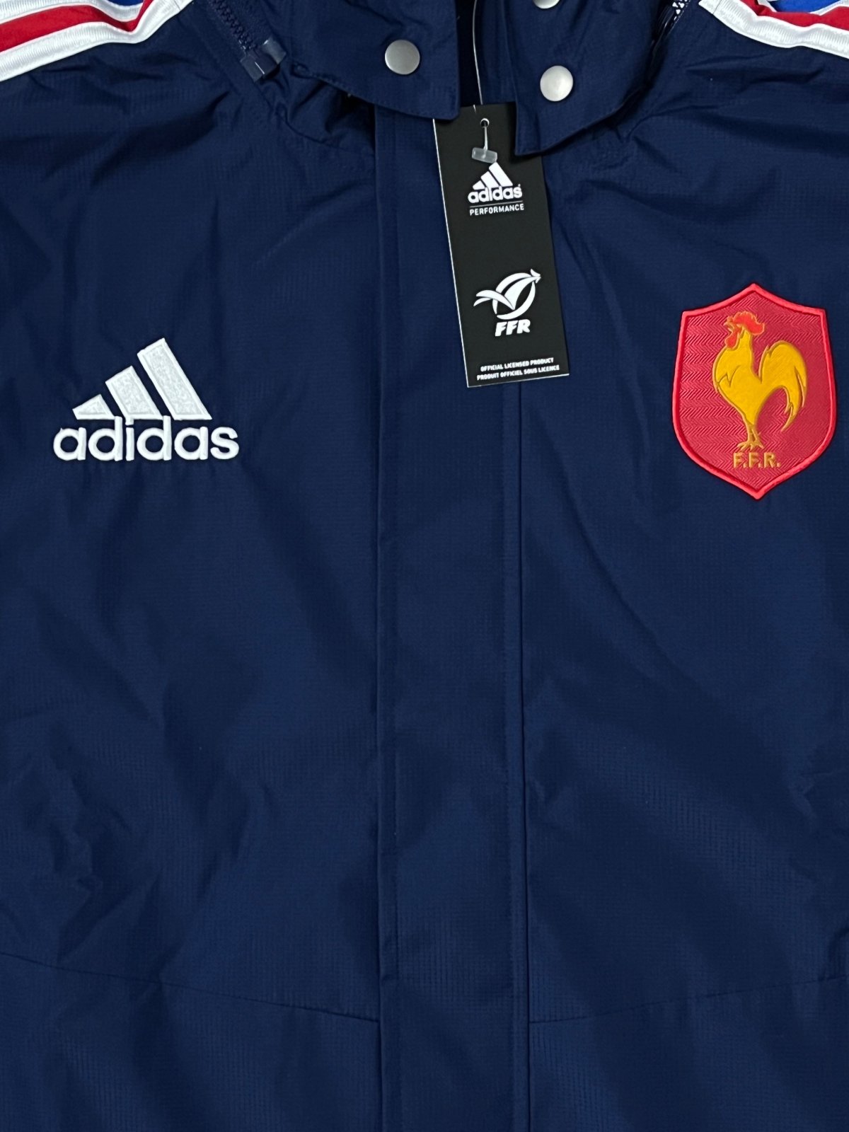 vintage Adidas France-Rugby windbreaker 2011-2012 DSWT {XL} - 439sportswear