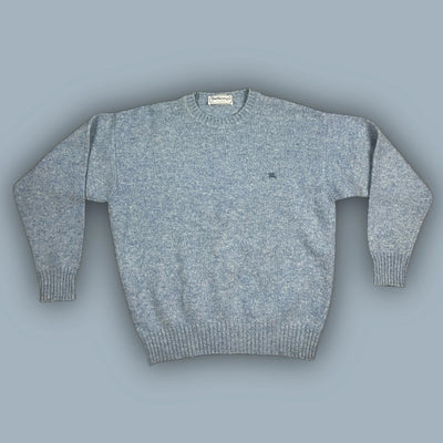 vintage babyblue Burberry knittedsweater Burberry