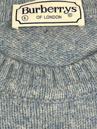 vintage babyblue Burberry knittedsweater Burberry