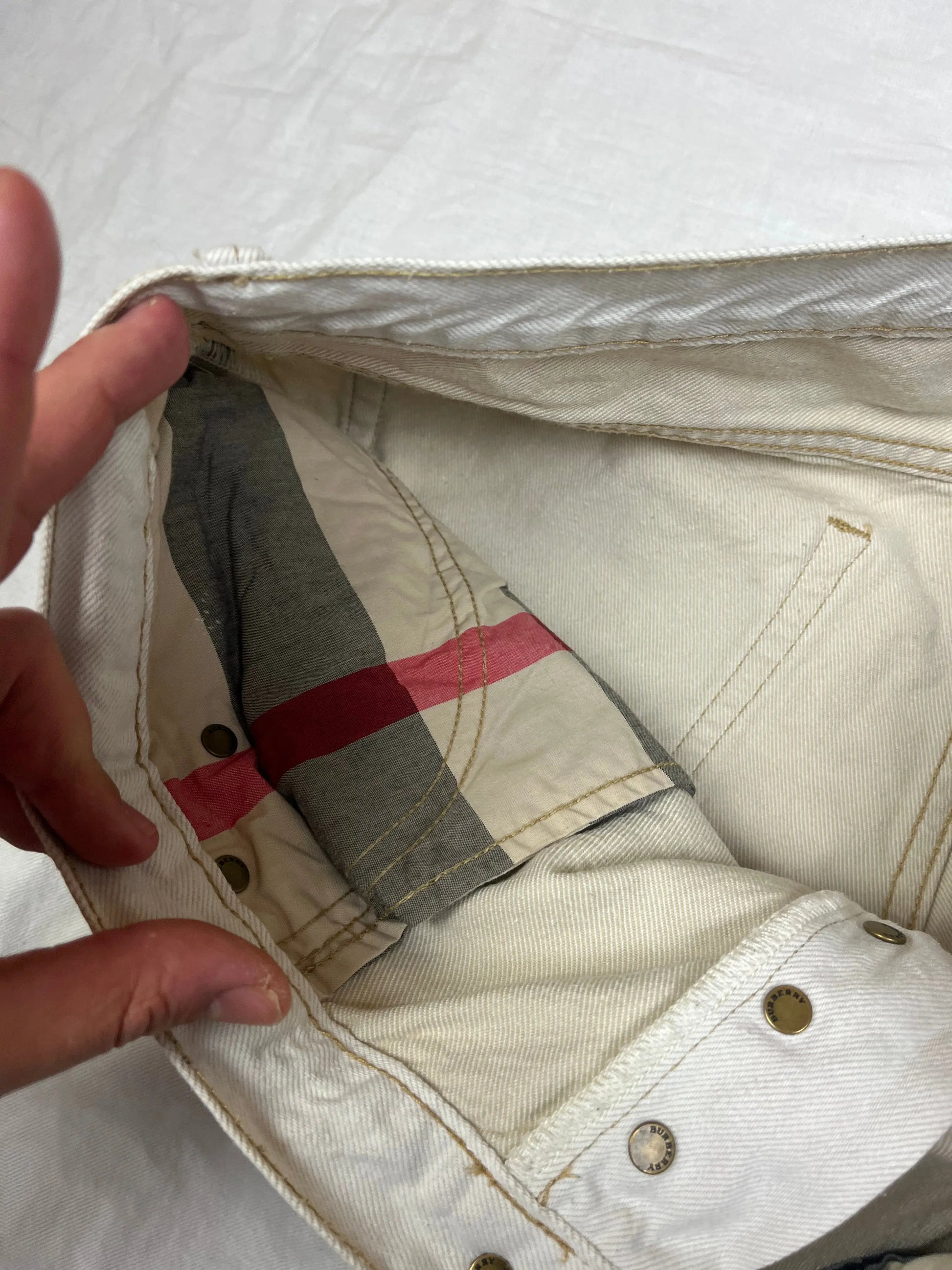 vintage beige Burberry pants Burberry