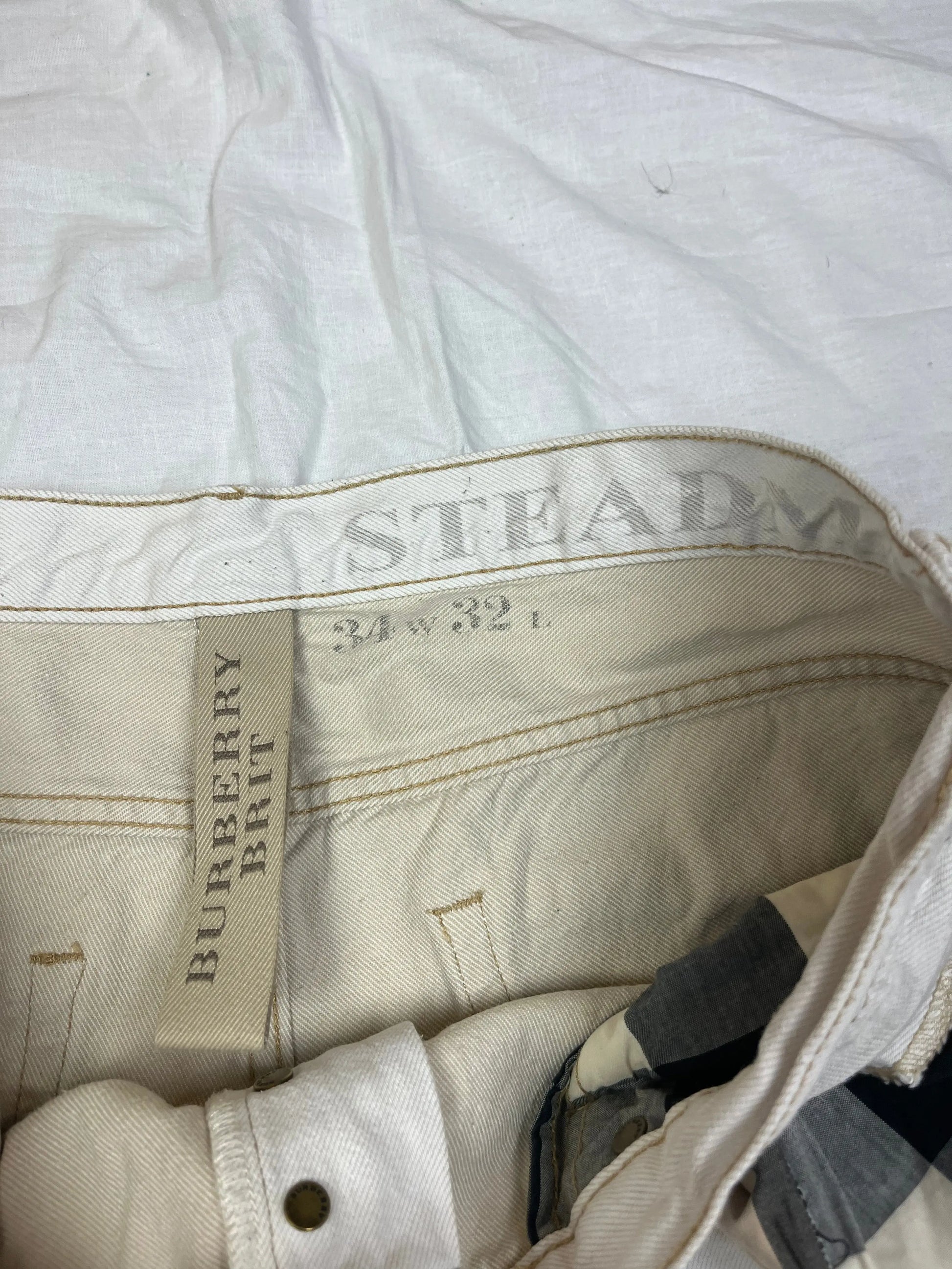vintage beige Burberry pants Burberry