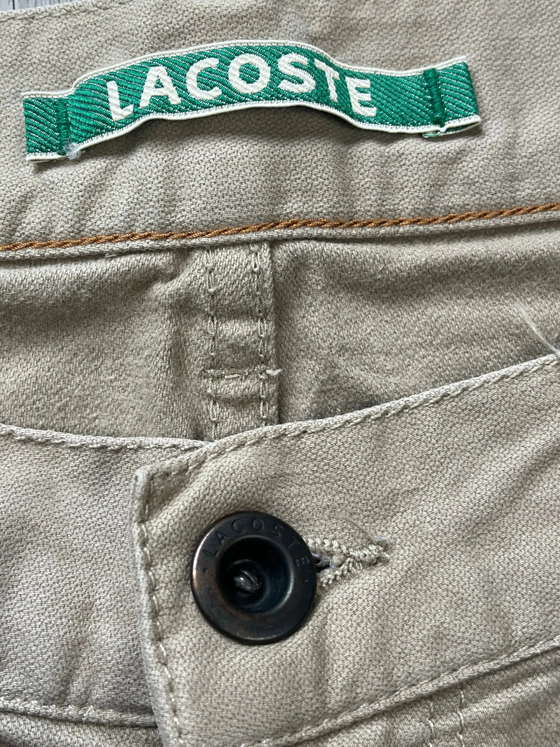 vintage beige Lacoste jeans Lacoste