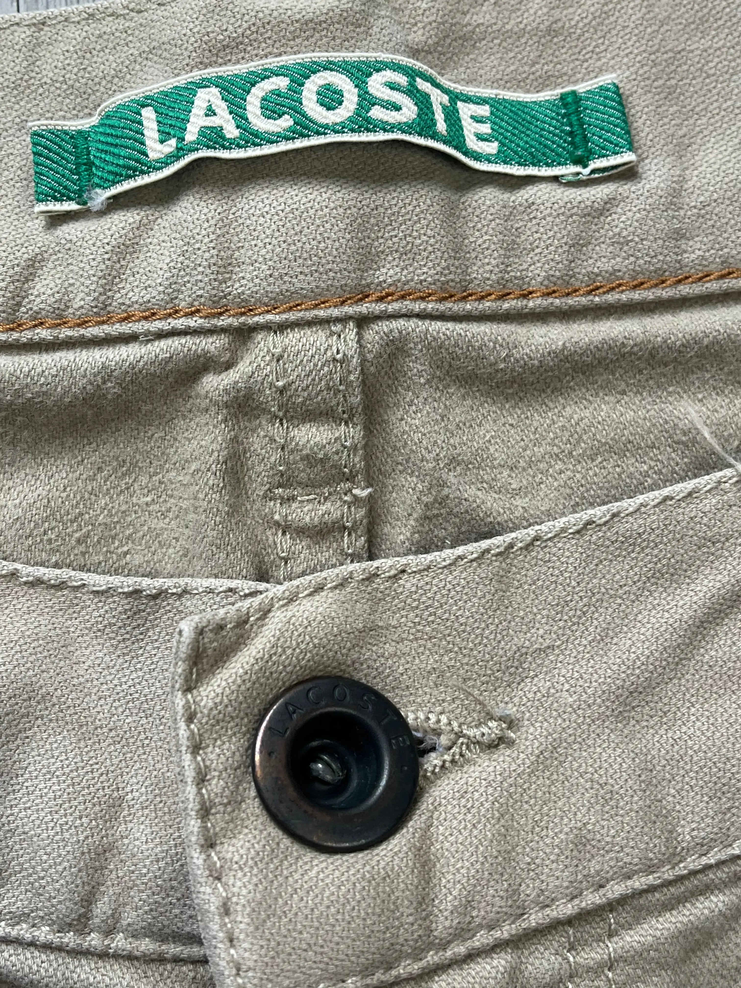 vintage beige Lacoste jeans Lacoste