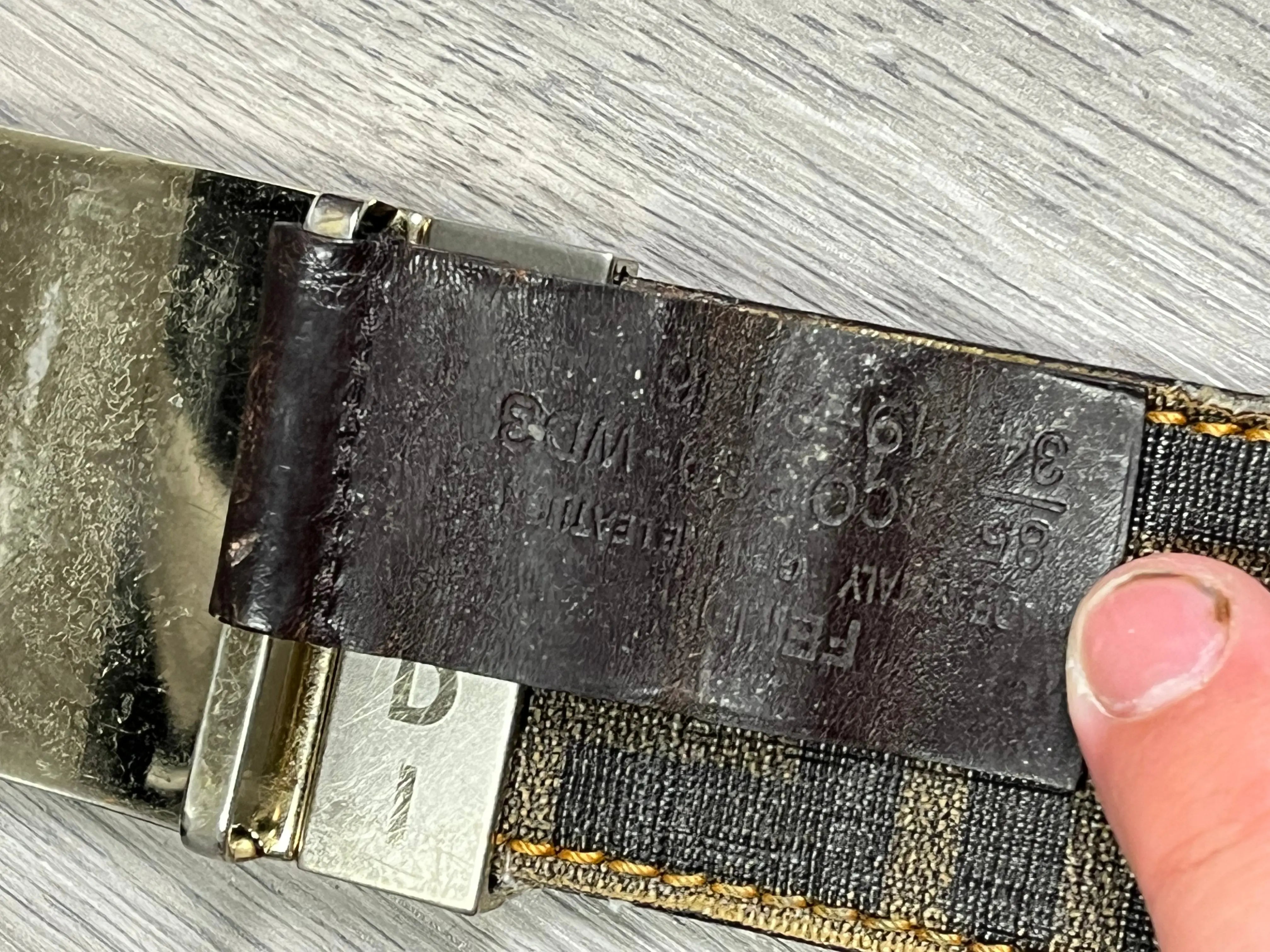 vintage reversible Fendi belt Fendi